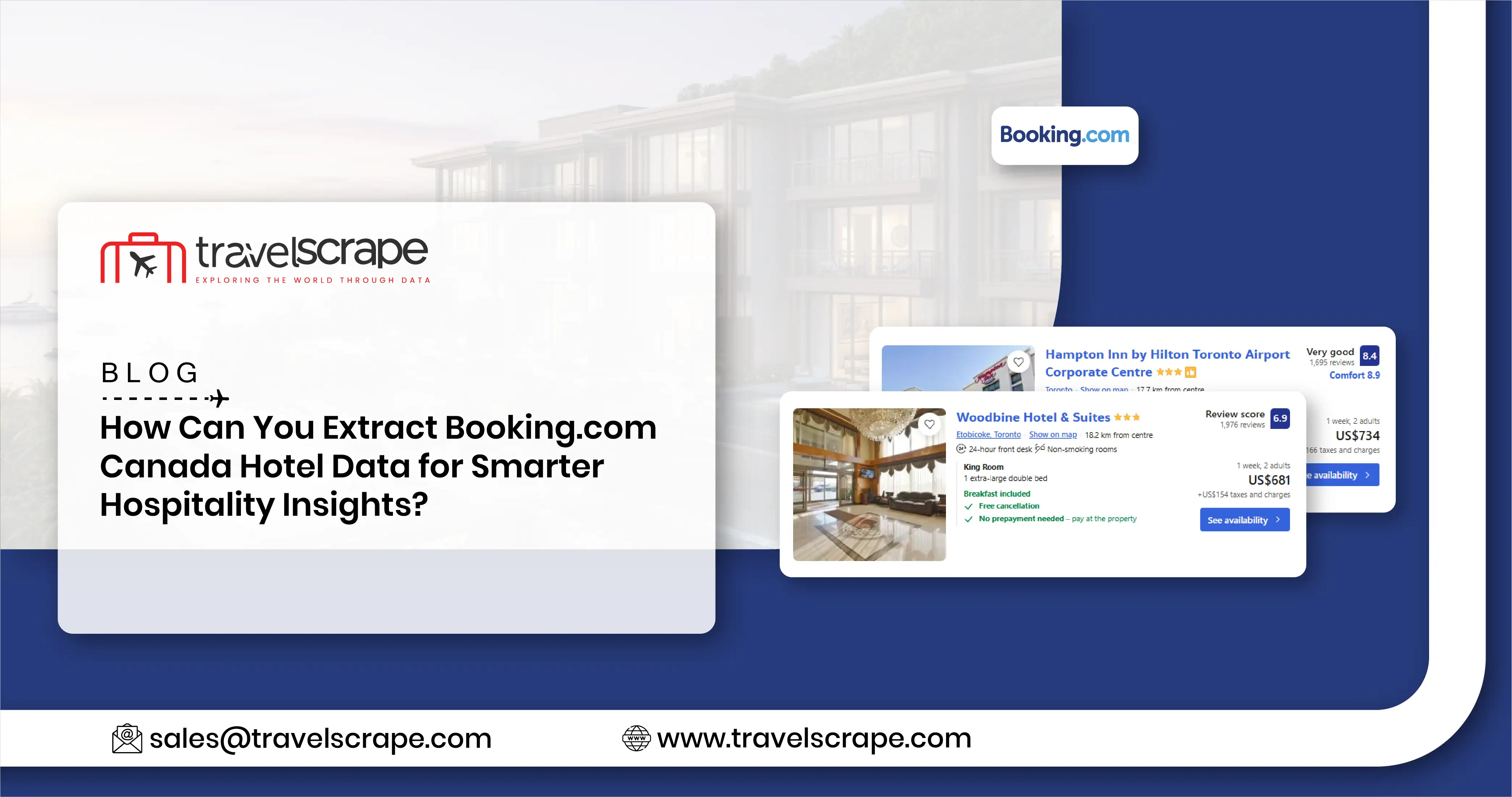Extract Booking.com Canada Hotel Data for Smarter Hospitality Insights